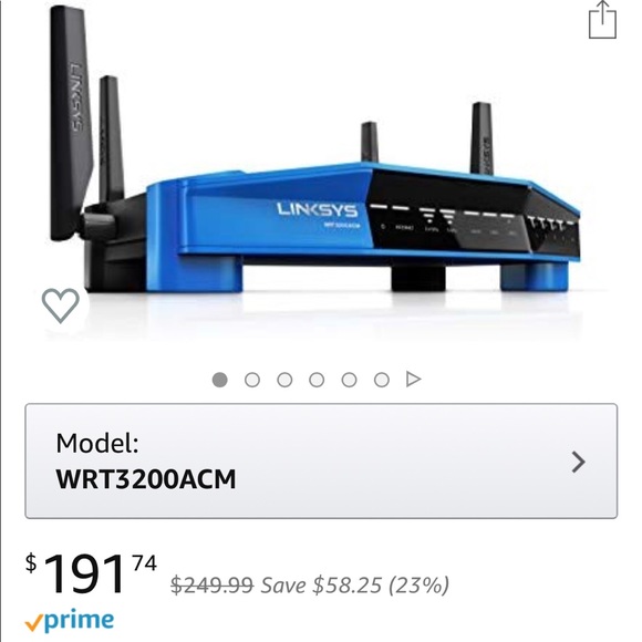 Linksys WIFI Router - Picture 3 of 3
